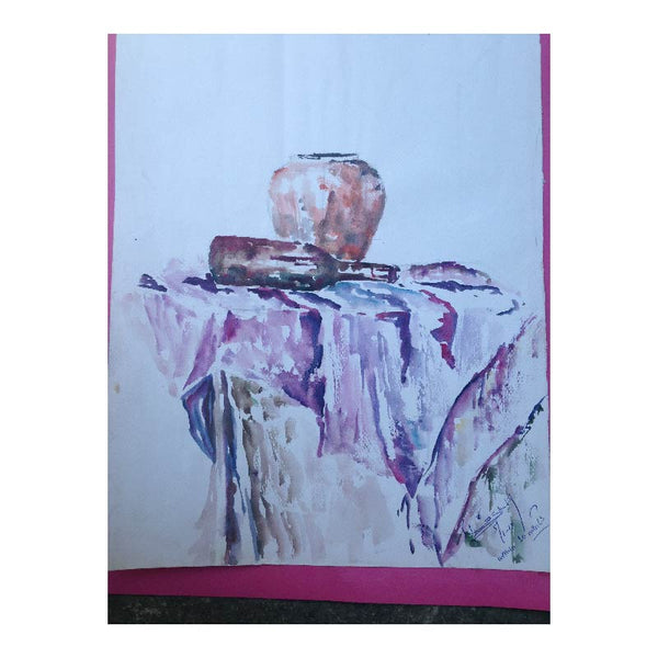 water still life painting